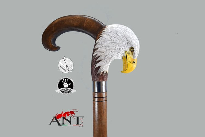 american eagle walking stick